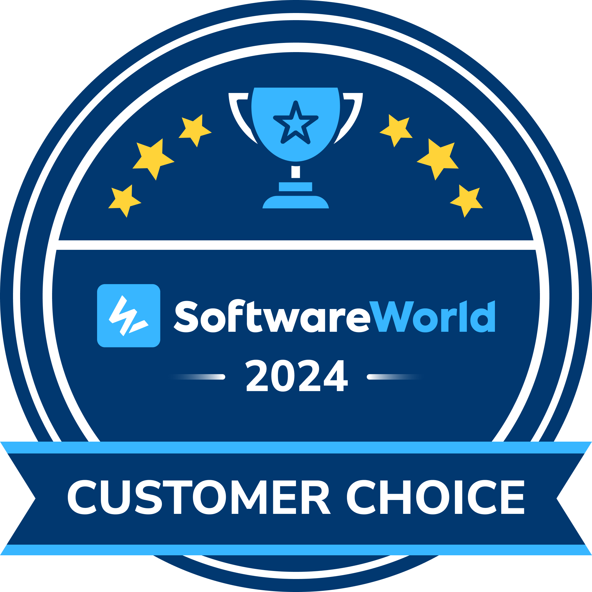 SoftwareWorld Customer Choice Award